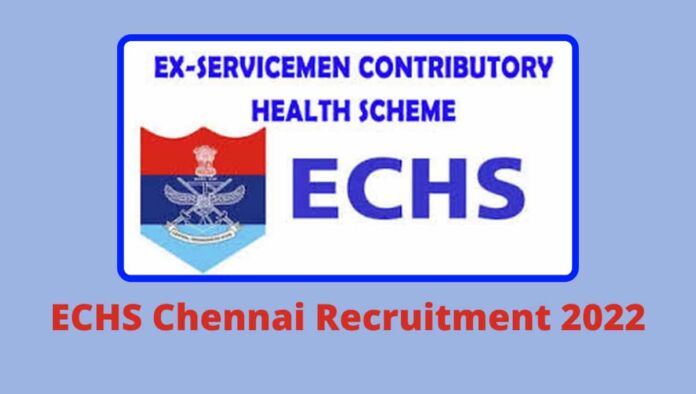 ECHS Dental Officer Recruitment 2022 Out