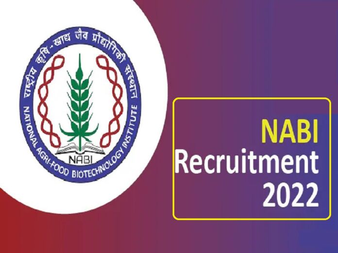 NABI Recruitment 2022