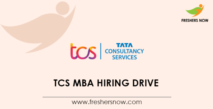 TCS MBA Jobs