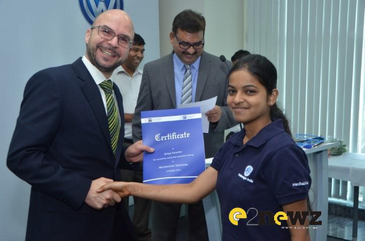 ŠKODA AUTO Volkswagen India trains Mechatronics professionals