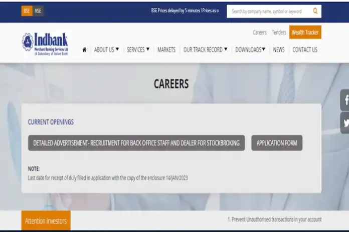 IndBank Recruitment 2023: Register For 10 Posts at indbankonline.com. Check Application Form Here