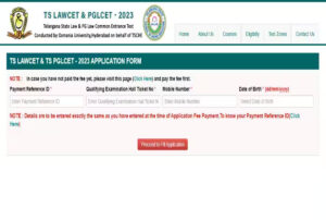 TS LAWCET, TS PGLCET 2023 Registration Deadline Extended; Check Application, Exam Date, Fee Here