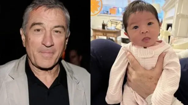 Robert De Niro reveals name and photo of seventh child on TV