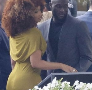 Megan Thee Stallion spotted cosying up with footballer Romelu Lukaku