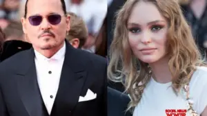 Johnny Depp shows his love for Lily-Rose during Vampires tour