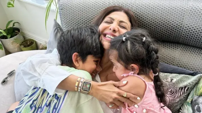 Shilpa Shetty wraps up work, reunites with family in London for vacation