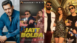 Salman Khan shows love to Jasbir Jassi&Sumit Sethi on their latest song Jatt Bolda on his social media