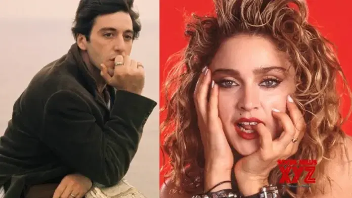 Madonna once allegedly put her tongue inside Al Pacino’s ear when they first met