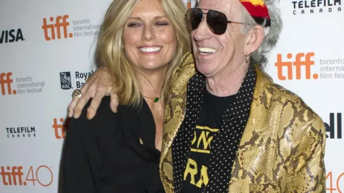 Keith Richards shares wedding picture to celebrate 40-year anniversary with Patti Hansen