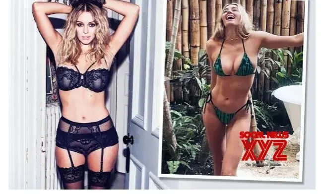 Keeley Hazell shares racy pictures in lingerie and cat ears