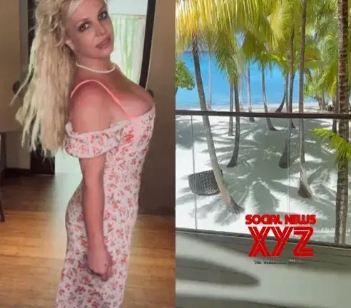 Britney Spears shares nude pictures of herself from her sunny beach holiday