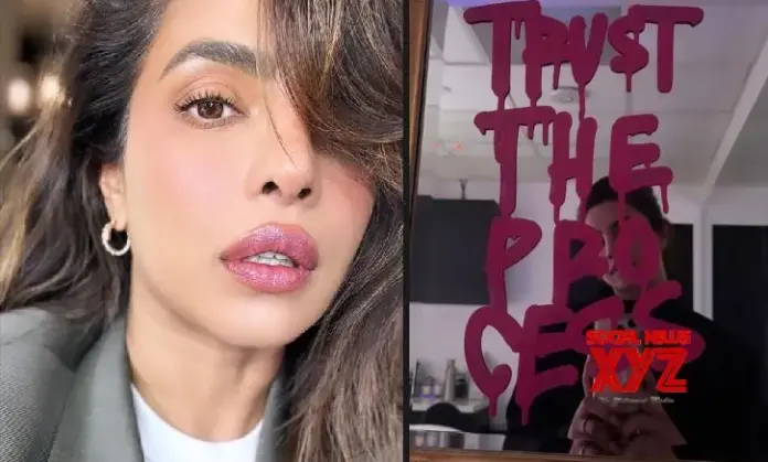 Priyanka Chopra dishes out a piece of Friday advice: Trust the process