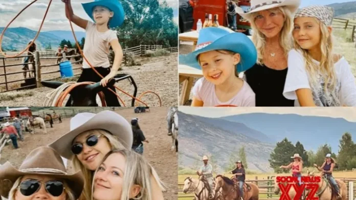 Kate Hudson shares a glimpse into her ‘perfect family ranch day’