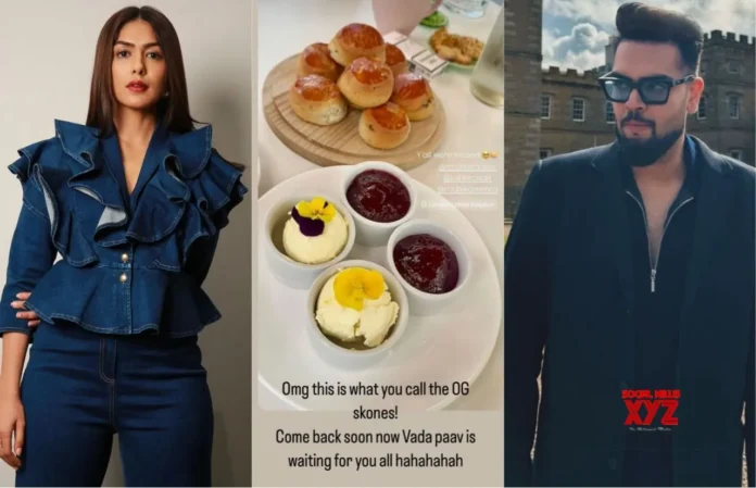 Mrunal Thakur shares glimpse of ‘OG skones’; calls back Danish Devgn for ‘Vada Pav’