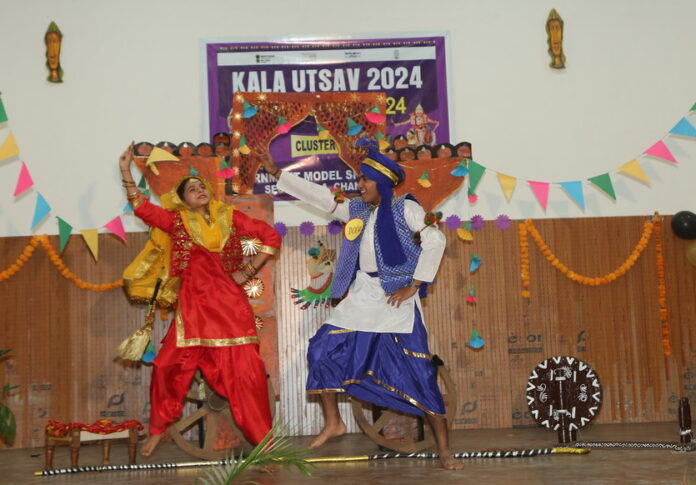 Cluster Level Kala Utsav Organized at GMSSS, Sector 10, Chandigarh